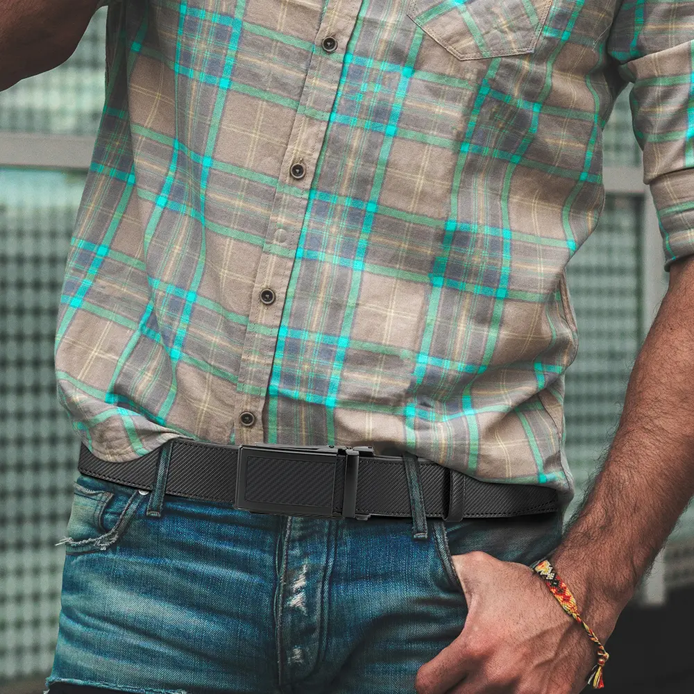 Men Belt Genuine Leather High Quality Buckle Jeans Cowskin Casual Belts Business Cowboy Male Automatic Buckle Belt for Women