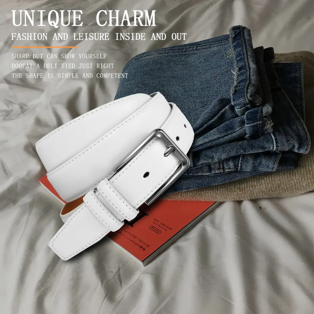 Men Belts High Quality Genuine Leather LONG Large Pin Buckle Metal Automatic Buckle Male Belts Strap Mal 105cm 125cm Size