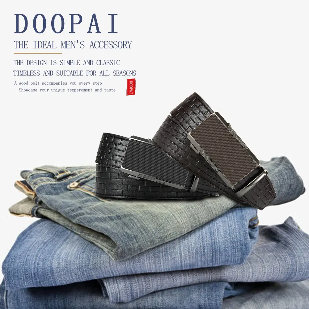 Men Belts Leather Waist Strap Male Automatic Buckle Waistband Mens High Quality Girdle Belts for Women Men Gifts Belt for Women