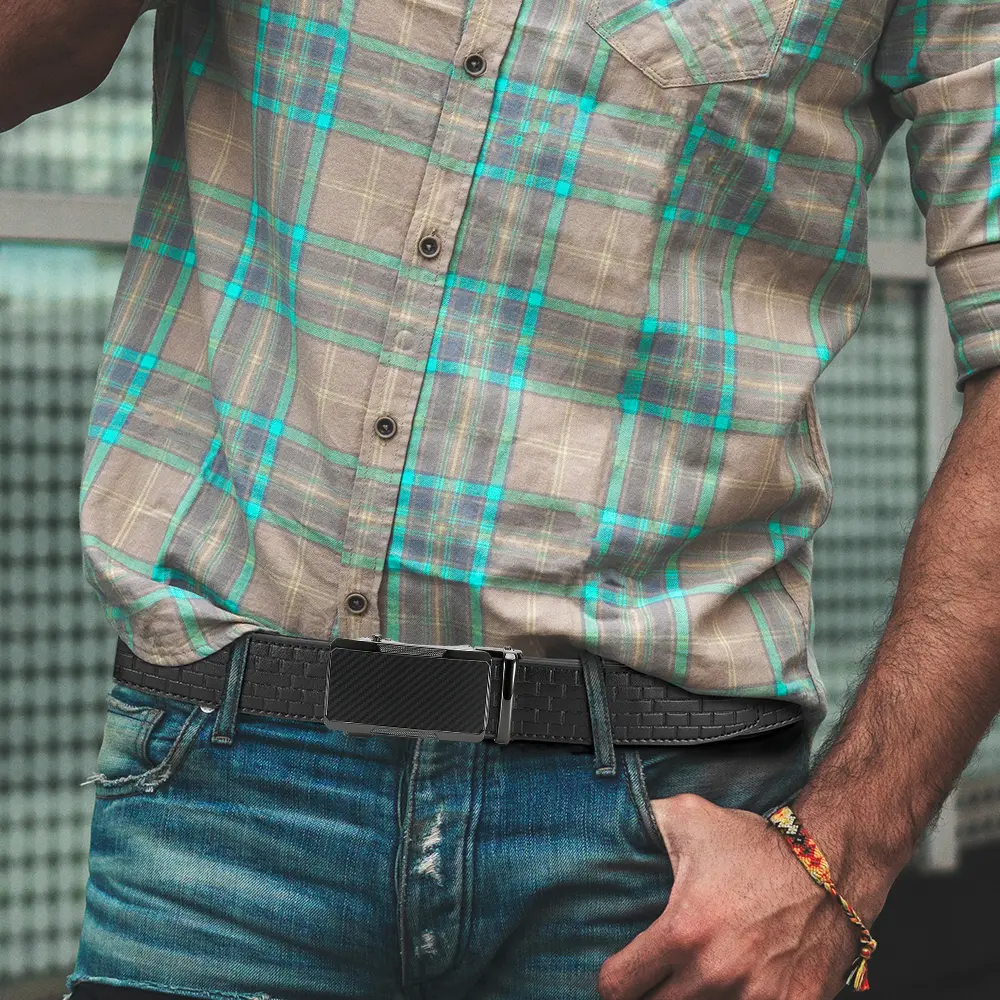 Men Belts Leather Waist Strap Male Automatic Buckle Waistband Mens High Quality Girdle Belts for Women Men Gifts Belt for Women