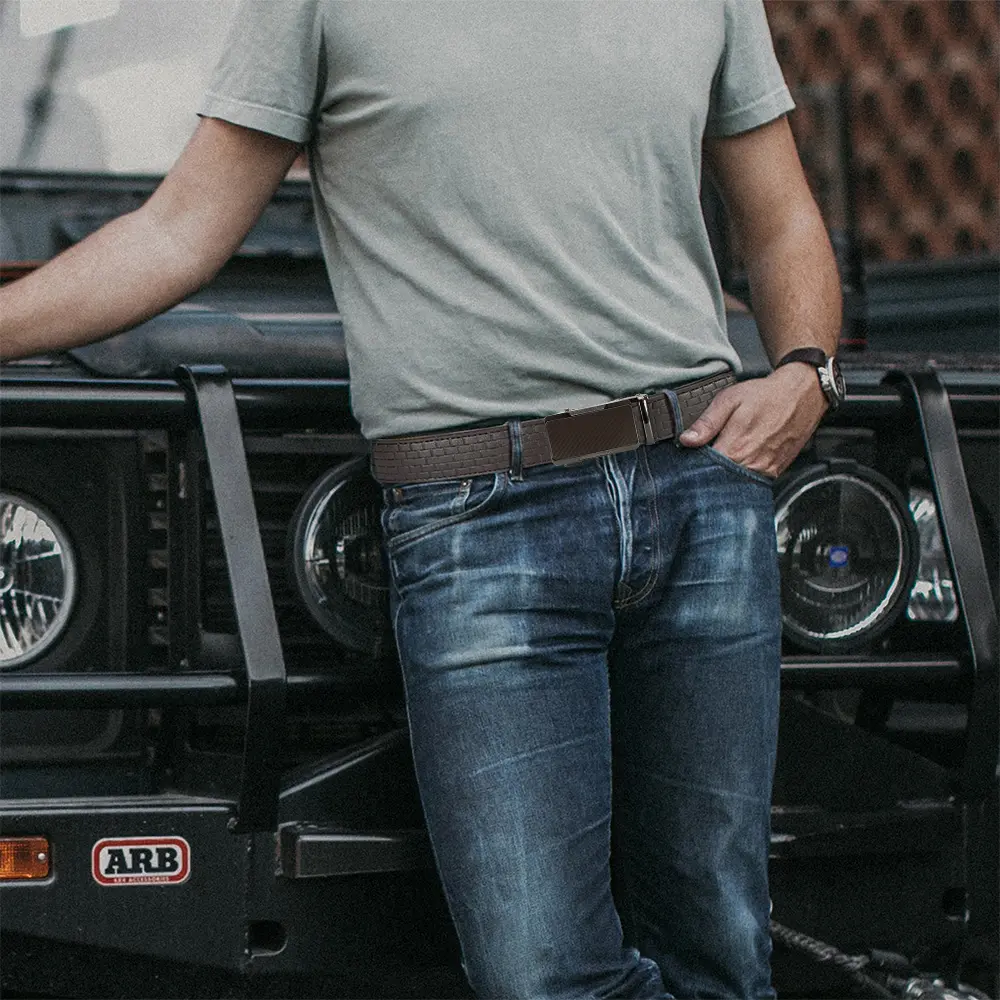 Men Belts Leather Waist Strap Male Automatic Buckle Waistband Mens High Quality Girdle Belts for Women Men Gifts Belt for Women