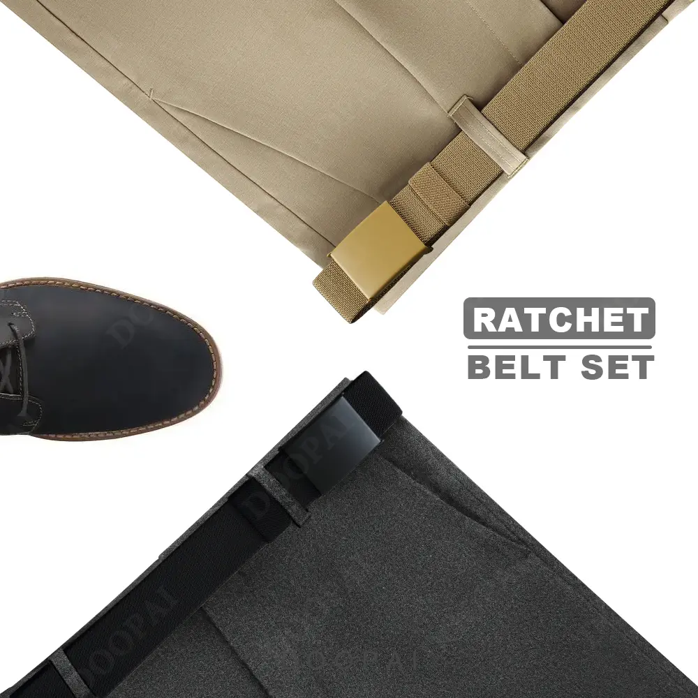 Men Female Belts Military Nylon Adjustable Belt Outdoor Travel Tactical Waist Belt with Plastic Buckle for Pants 125cm