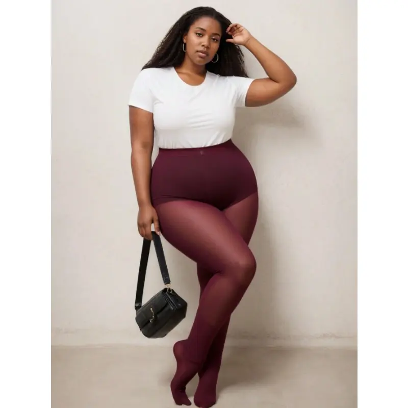 1 PC Sheer Pantyhose For Women Sexy Oil Shiny Tights Leggings Highly Elastic Glossy Stockings Socks Plus Size Tights Pantyhose