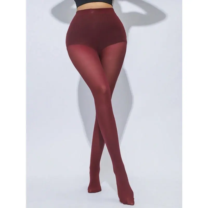 1 PC Sheer Pantyhose For Women Sexy Oil Shiny Tights Leggings Highly Elastic Glossy Stockings Socks Plus Size Tights Pantyhose