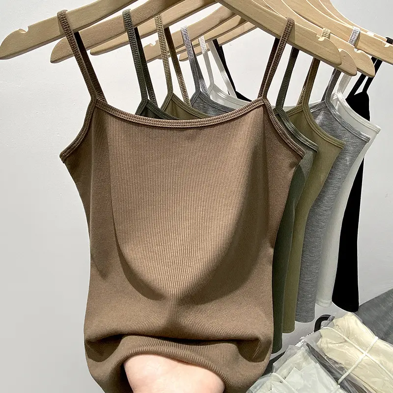 Summer Camisole Tops For Women Fashion Knitted Sleeveless Backless Korean Harajuku Sweet Design Thin Cool Crochet Top Underwear