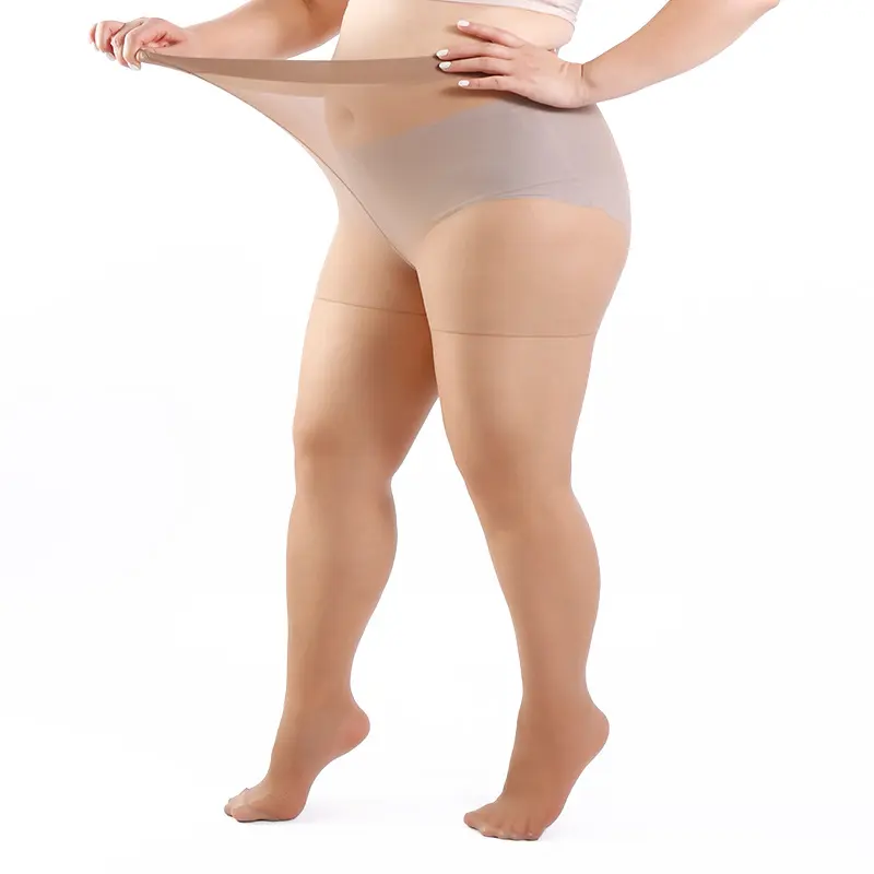 Plus Size Pantyhose for Women Spring Summer Sexy Black Beige Color Women Tights Large Size Sheer Pantyhose Leggings Female
