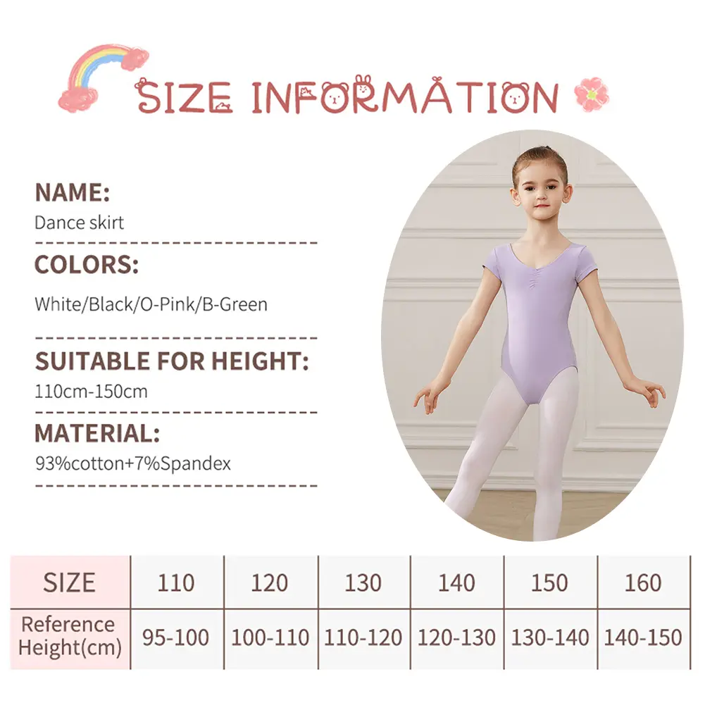 Girls Ballet Leotards Gymnastics Dancewear Tutu Dress Ballet Skirt For Kids Children Dance Skirt Balleriana Clothes Gauze Skirt
