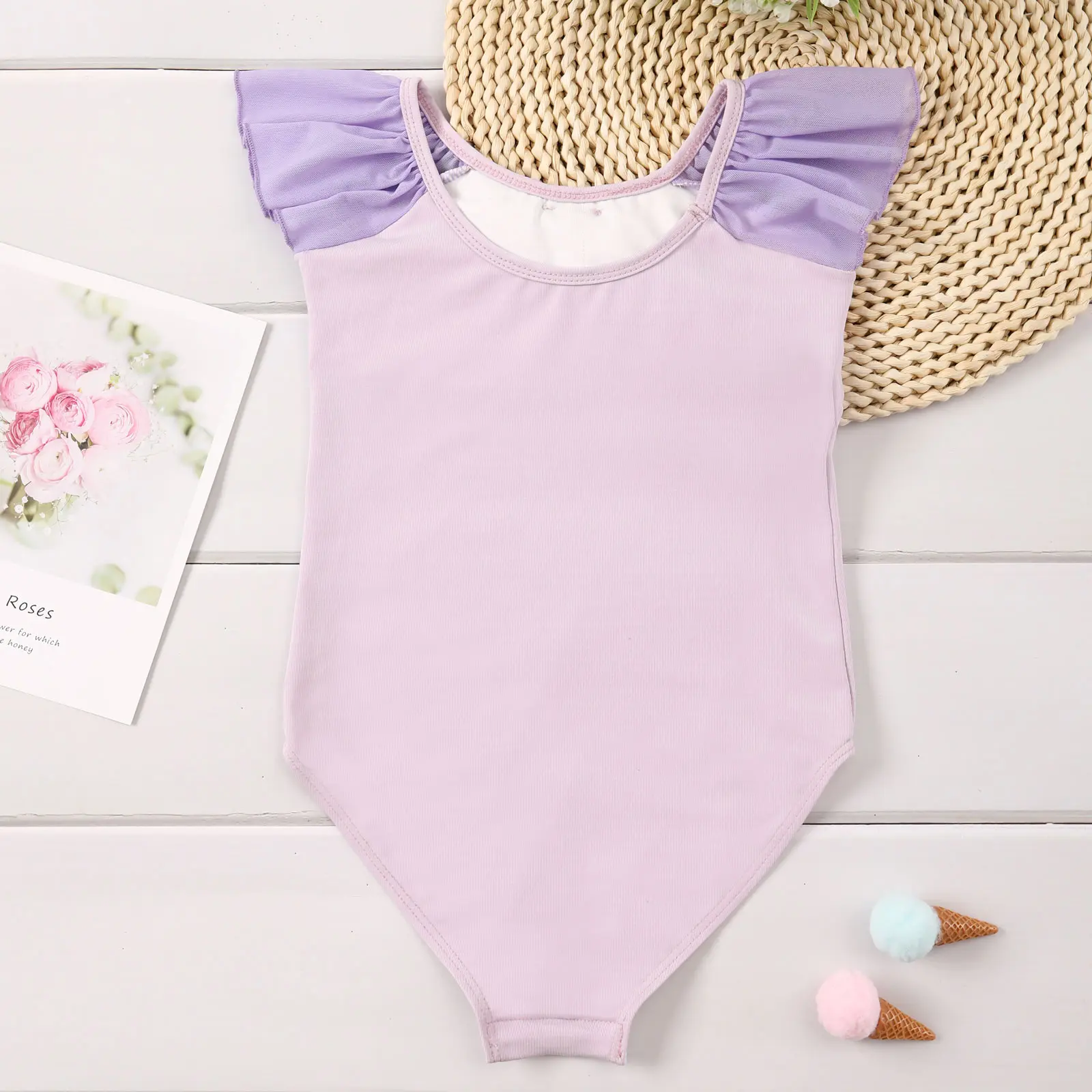 Girls Ballet Leotards Gymnastics Clothes Ballet Skirt For Kids Children Dance Skirt Dancewear Balleriana Clothes With Bowtie