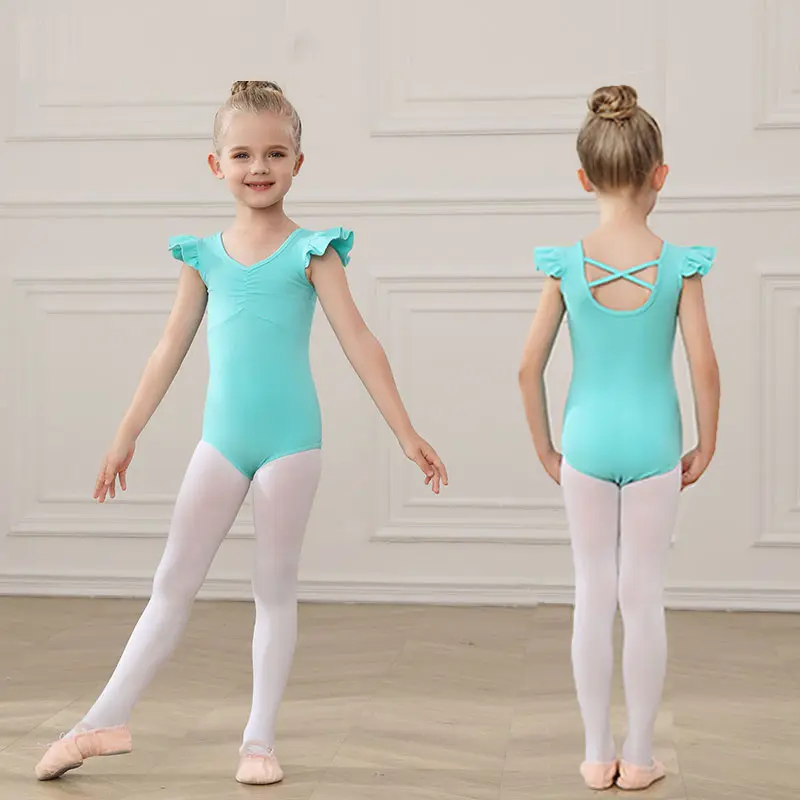 Ballet Leotards For Girls Dance Clothes Bodysuit Ballet Tutu Dress For Kids Dance Tights Gymnastics Dancewear Balleriana Clothes