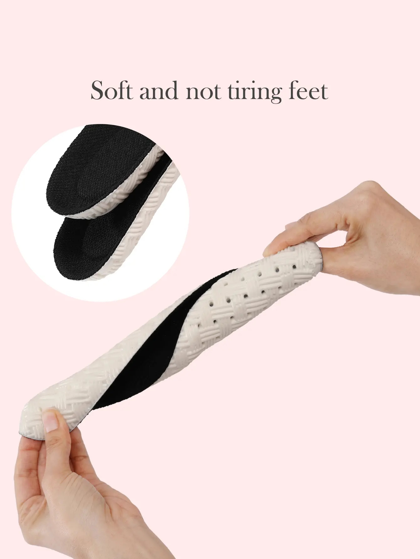 Sports Insoles for Shoes PU Sole Soft Breathable Shock Absorption Cushion Arch Support Insoles Comfortble Shoe Steppers