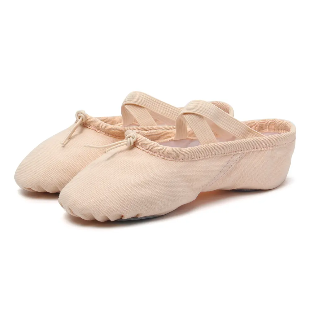 Ballet Shoes For Woman Kids Girls Ballet Slippers Women Ballet Flats Children Practise Dance Shoe Soft Sole Canvas Training Shoe
