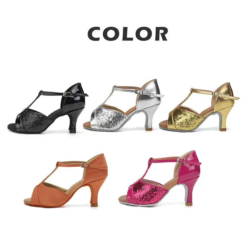 Women Dance Shoes for Dancing Woman/Girls/Ladies Ballroom Latin Modern Tango&Salsa 5.5/7.5CM Heel Dancing Shoes Training Sandal