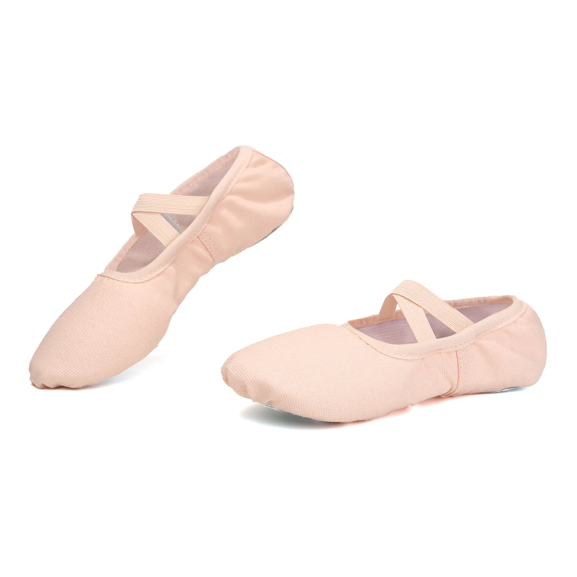 Girls Ballet Shoes For Woman Kids Ballet Slippers Women Ballet Flats Children Practise Dance Shoe Soft Sole Canvas Training Shoe