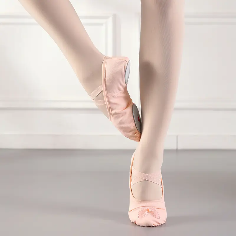 Girls Ballet Dance Shoes For Children Kid Women Ballroom Shoes Ballet Flats for Womans Ladies Dancing Slippers Training Shoes