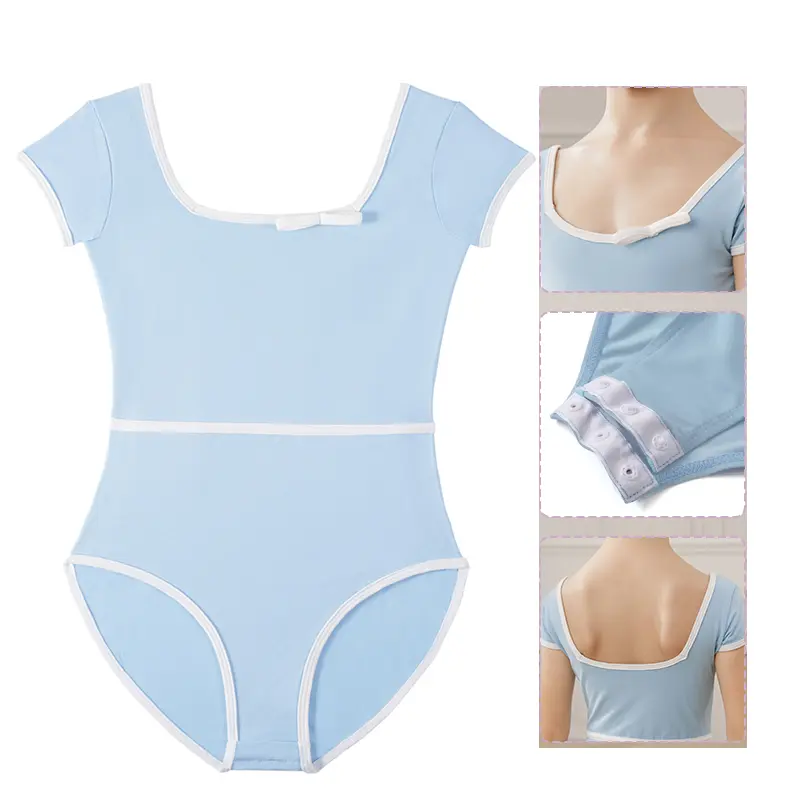 Girls Ballet Leotards Gymnastics Dance Bodysuit Tutu Dress Ballet Costume Skirt For Kids Children Dance Skirt Balleriana Clothes