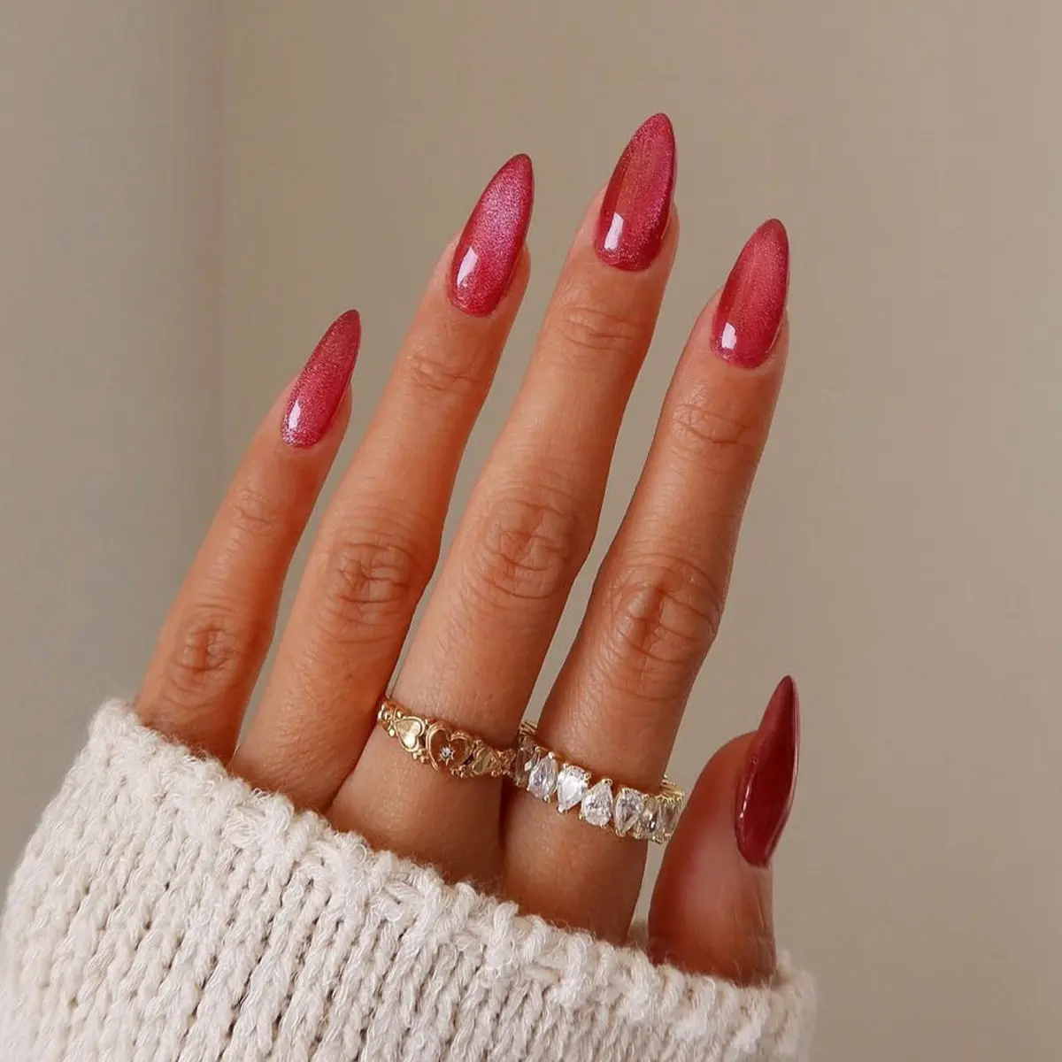 24Pcs Long Almond Fake Nails with White Edge Design Wearable French Press on False Nails Simple Full Cover Nail Tips Manicure