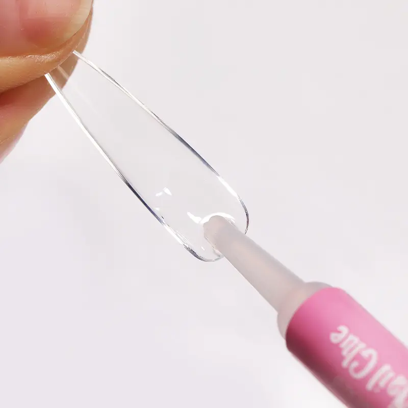 50/40/30/20/10PCS Nail Glue Fast-Dry Acrylic False Nail Tips Professional 3D Nail Rhinestone Decoration Nail Super Adhesive Tool