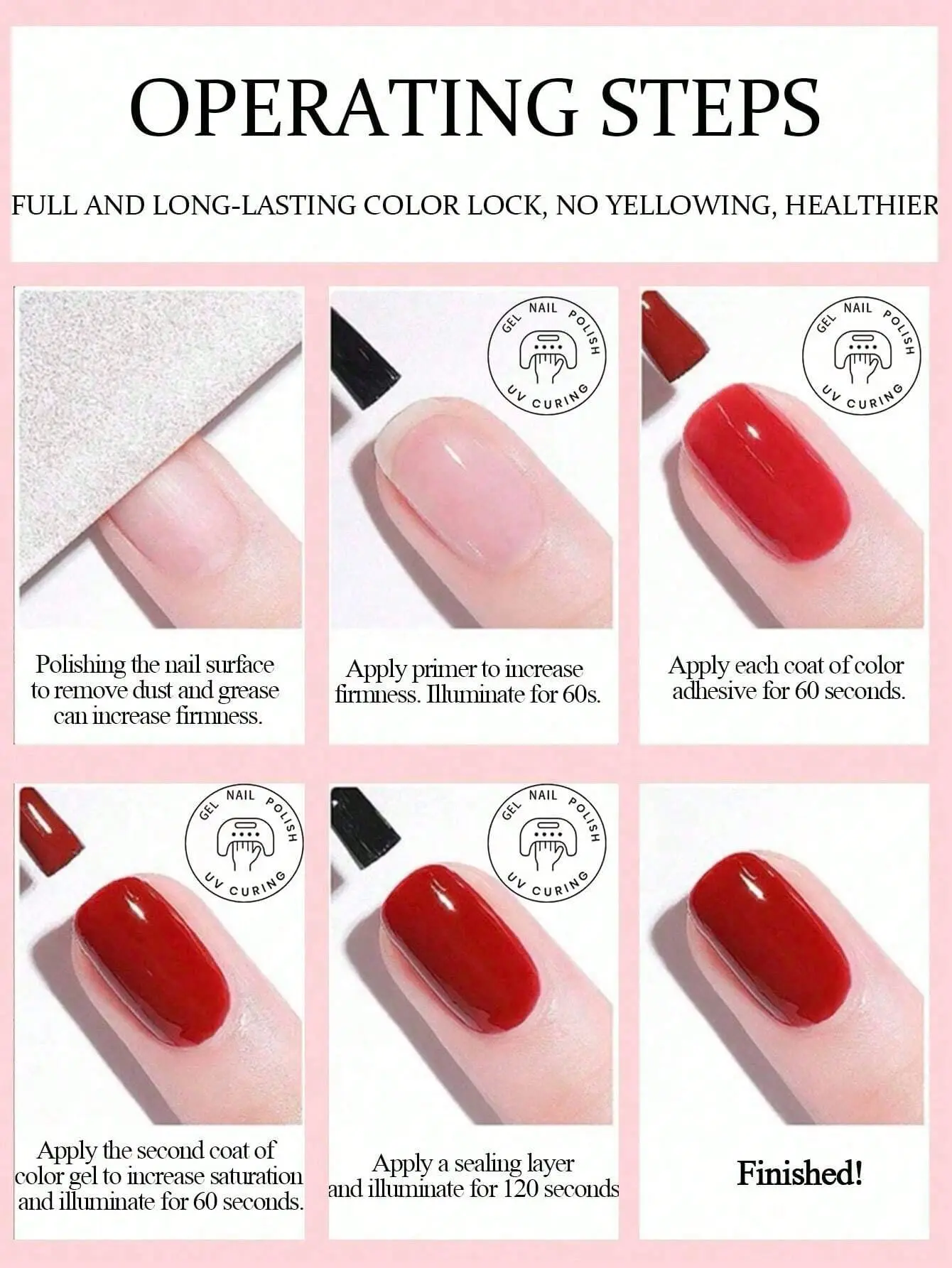 1pc 15ml Bright Yellow Gel Nail Polish Starter Pure Soak Off No Wipe Nail Gel Polish Suitable For All Seasons