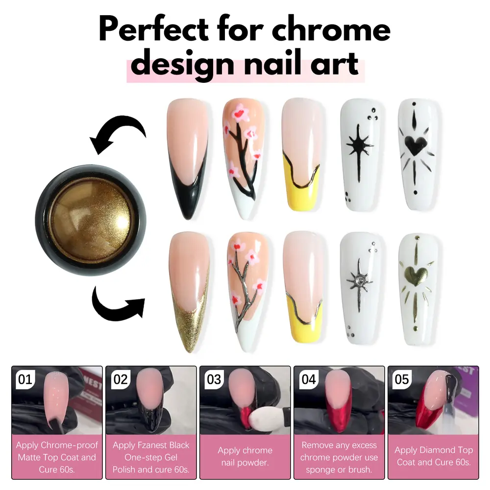 FZANEST One Step Gel Polish Base Coat Color Top Coat 15ml Bottle Private Label Manicure Gel Charms Varnish Gel Lacquer Wholesale
