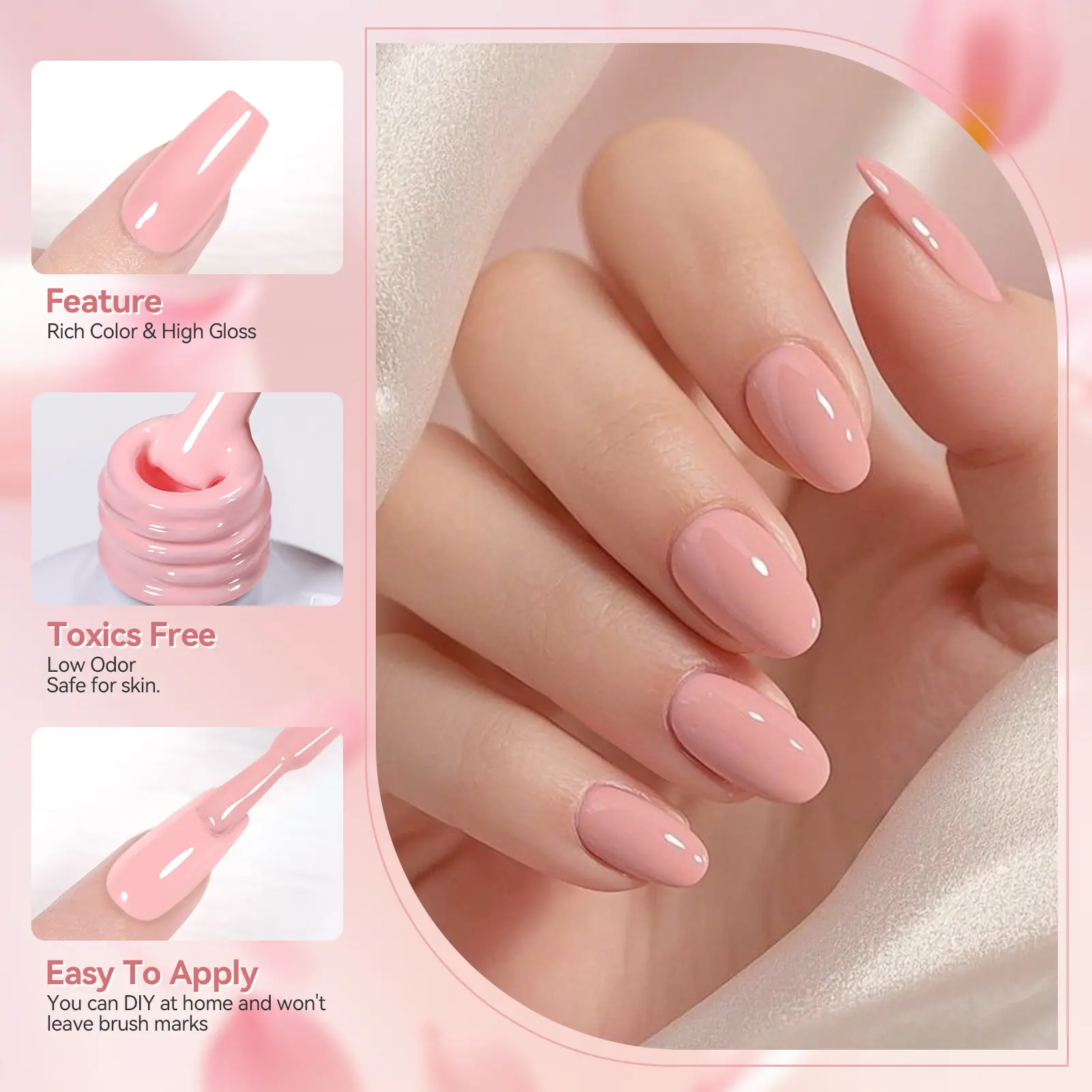 BORN PRETTY 7pcs Nail Gel Polish Set DIY Nail Art Design All For Decoration Soak Off UV Gel Long Lasting Manicure Painting Varni
