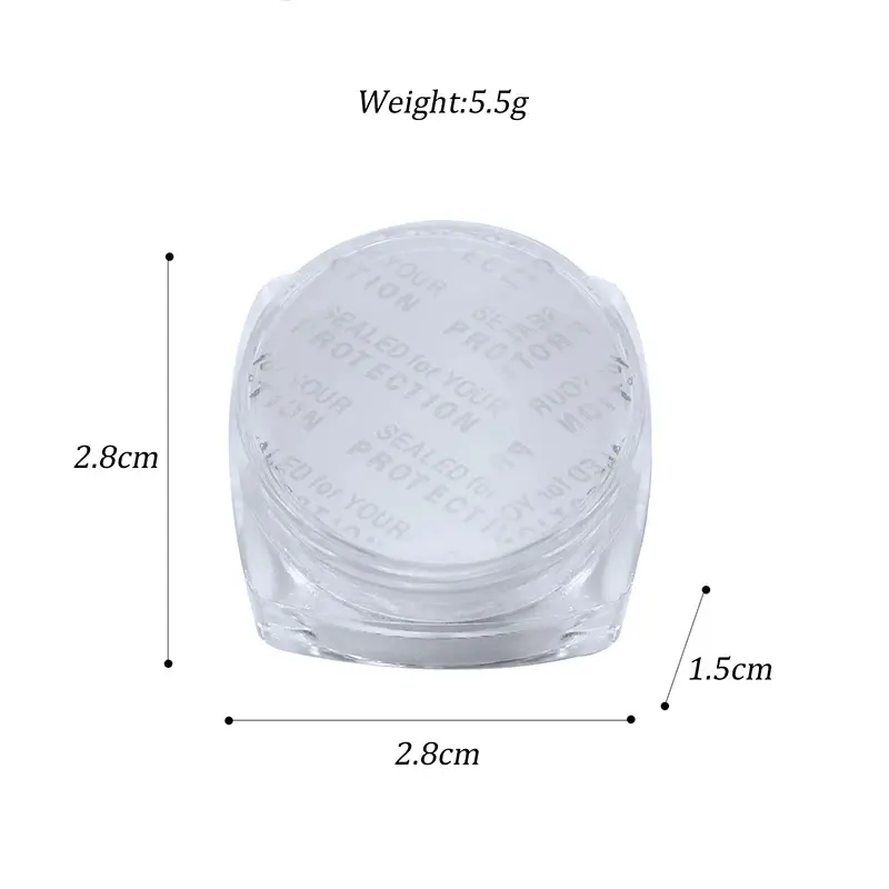 Magic Mirror Powder Chameleon Polarizing Nail Glitter High-Light Diamond Holographic Nail Art Pigments DIY UV Gel Manicure Dust