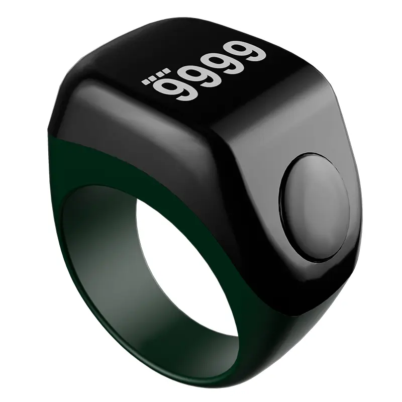 New Smart Tasbih Tally Digital Counter for Muslims Tasbeeh Zikr Ring 5 Prayer Time Vibration Reminder Waterproof