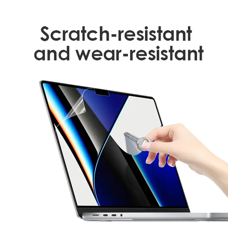 HD Screen Protector For MacBook Pro 14 M1 M2 Pro Max Air 13 15 16 Clear Laptop Soft Film
