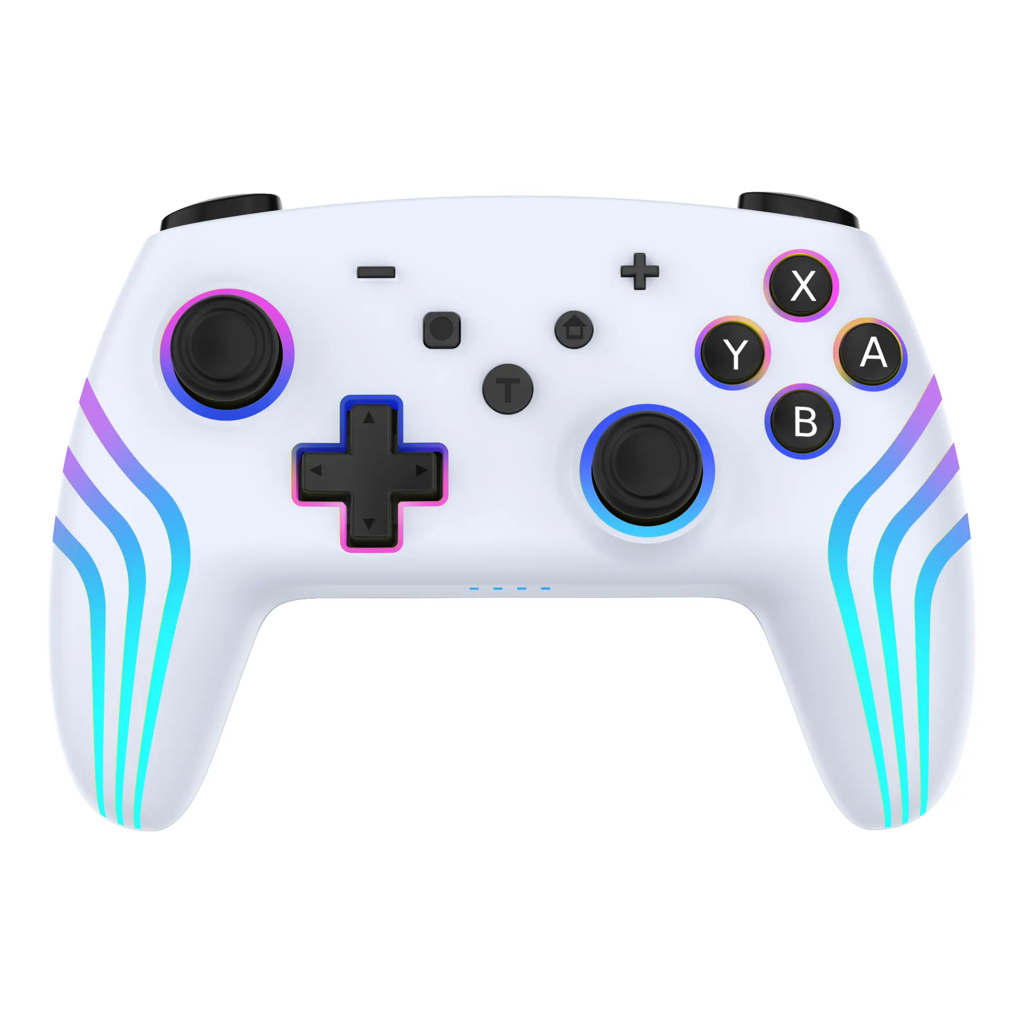 Wireless Controller SZ-933B for Nintendo Switch Lite with Six Axis Gyro Sensor,3D Joystick Calibration&RGB Colorful Light