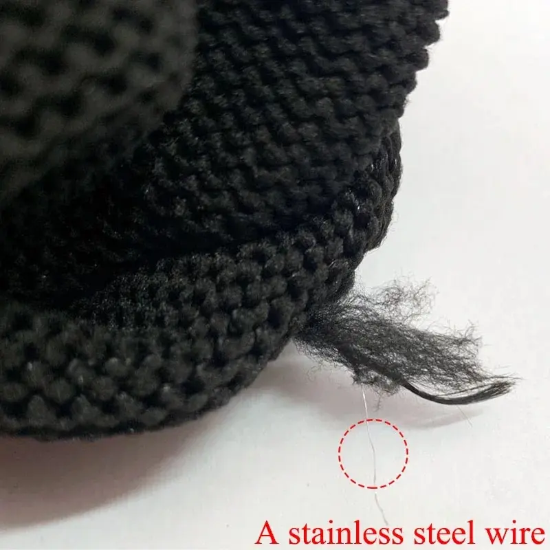 1 Pair Stainless Steel Wire Cut Resistant Anti-Cutting Safety Protective Gloves  Grade 5 steel wire industrial grade gloves