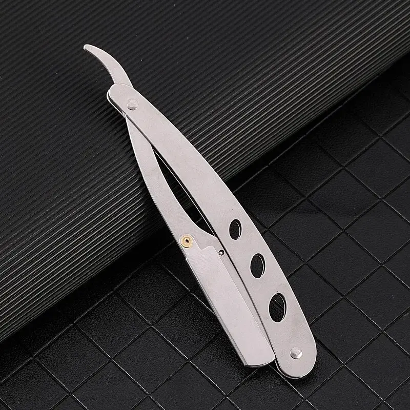 【Hot sales】Foldable Hair Blade Barber Straight Razor For Shaving Men Manual Face Care Beard Hairdressing Tool