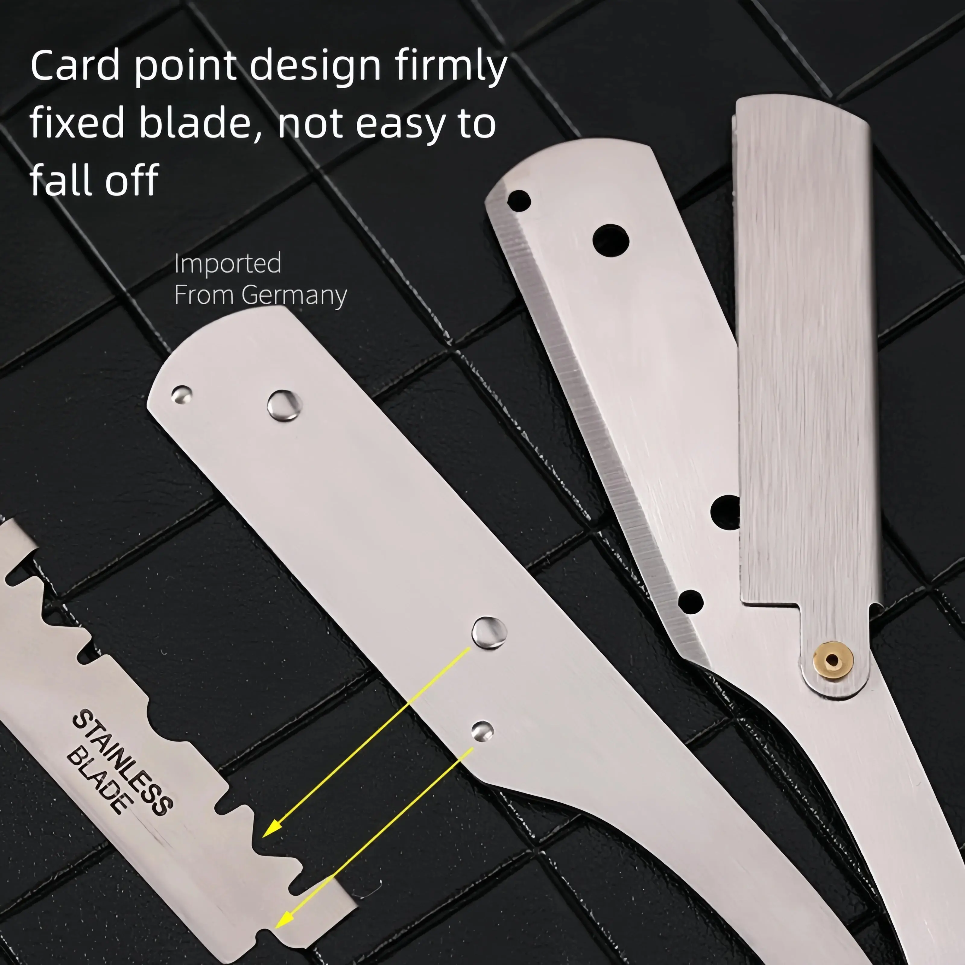 【Hot sales】Foldable Hair Blade Barber Straight Razor For Shaving Men Manual Face Care Beard Hairdressing Tool