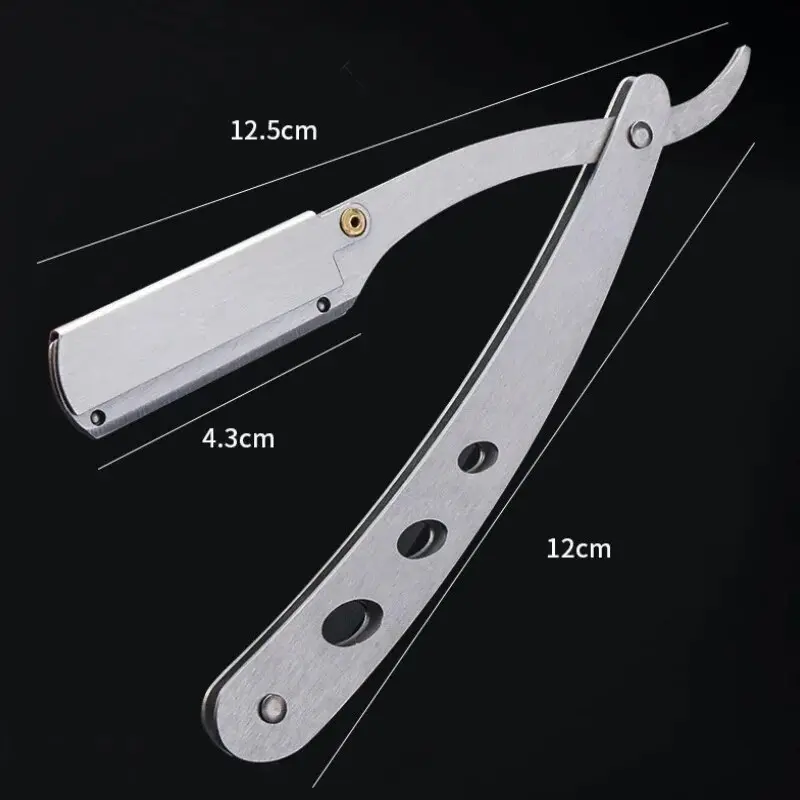 【Hot sales】Foldable Hair Blade Barber Straight Razor For Shaving Men Manual Face Care Beard Hairdressing Tool