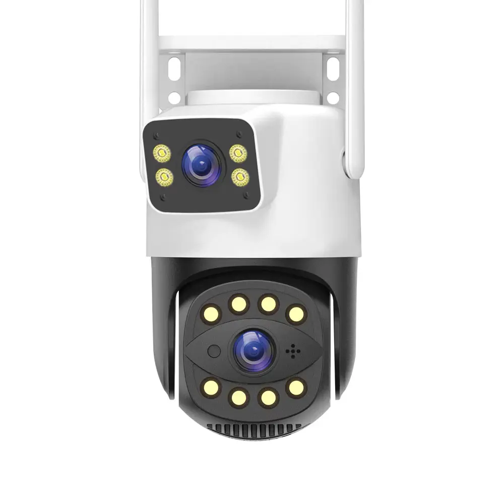 6MP HD IP Wifi Camera Outdoor 5G Dual Lens Dual Screen Icsee App Auto Tracking Waterproof Security Video Surveillance Police