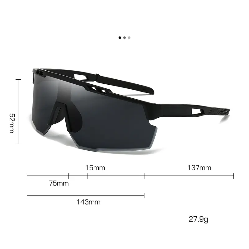 New Fashionable Colorful Cycling Glasses Outdoor Mountaineering Windproof Sunglasses Advanced Sunshade Sports Sunglasses 3254