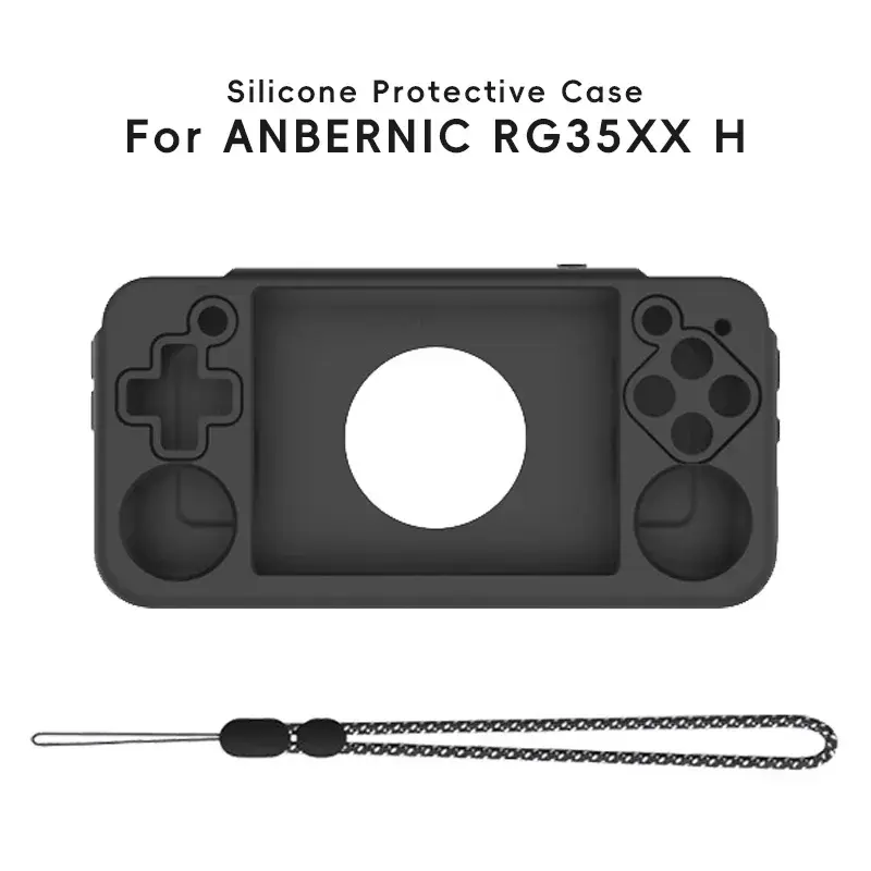 Silicone Protective Case for Anbernic RG556 RG35XX RG40XX H Game Console Soft Case for RG40XXV RG Cube Game Console