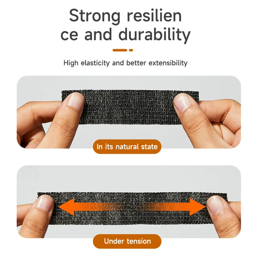 4.5M Self-Adhering Bandage Fixing Bandage Animal Bandage  Disposable Hand Tearing Waterproof Elastic Bandage for Pets