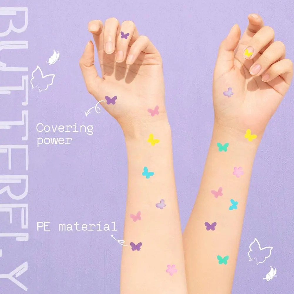 120 Counts Cute Colorful Butterfly Pimple Patches Acne Treatment Stickers Invisible Acne Cover Face Spot Pimple Patch Skin Care
