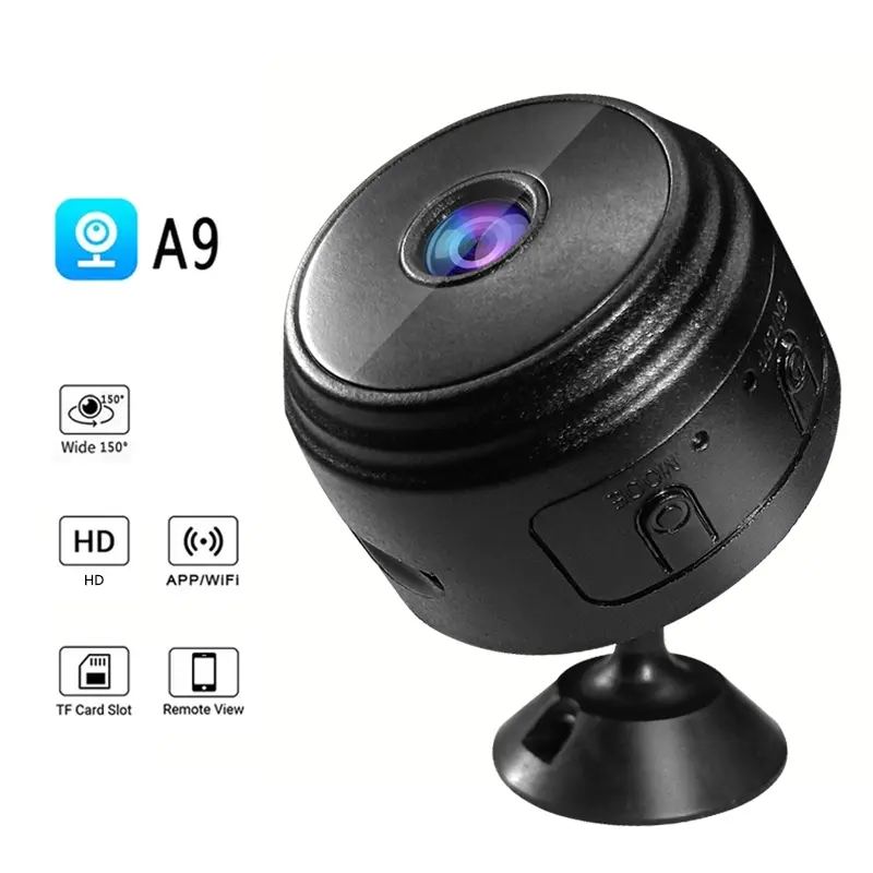 A9 HD Wifi Smart Monitor Surveillance Cameras Sensor Camcorder Web Video Home Safety Wireless Security