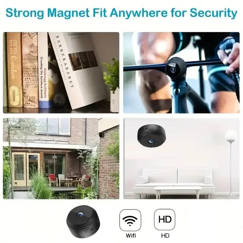 A9 HD Wifi Smart Monitor Surveillance Cameras Sensor Camcorder Web Video Home Safety Wireless Security