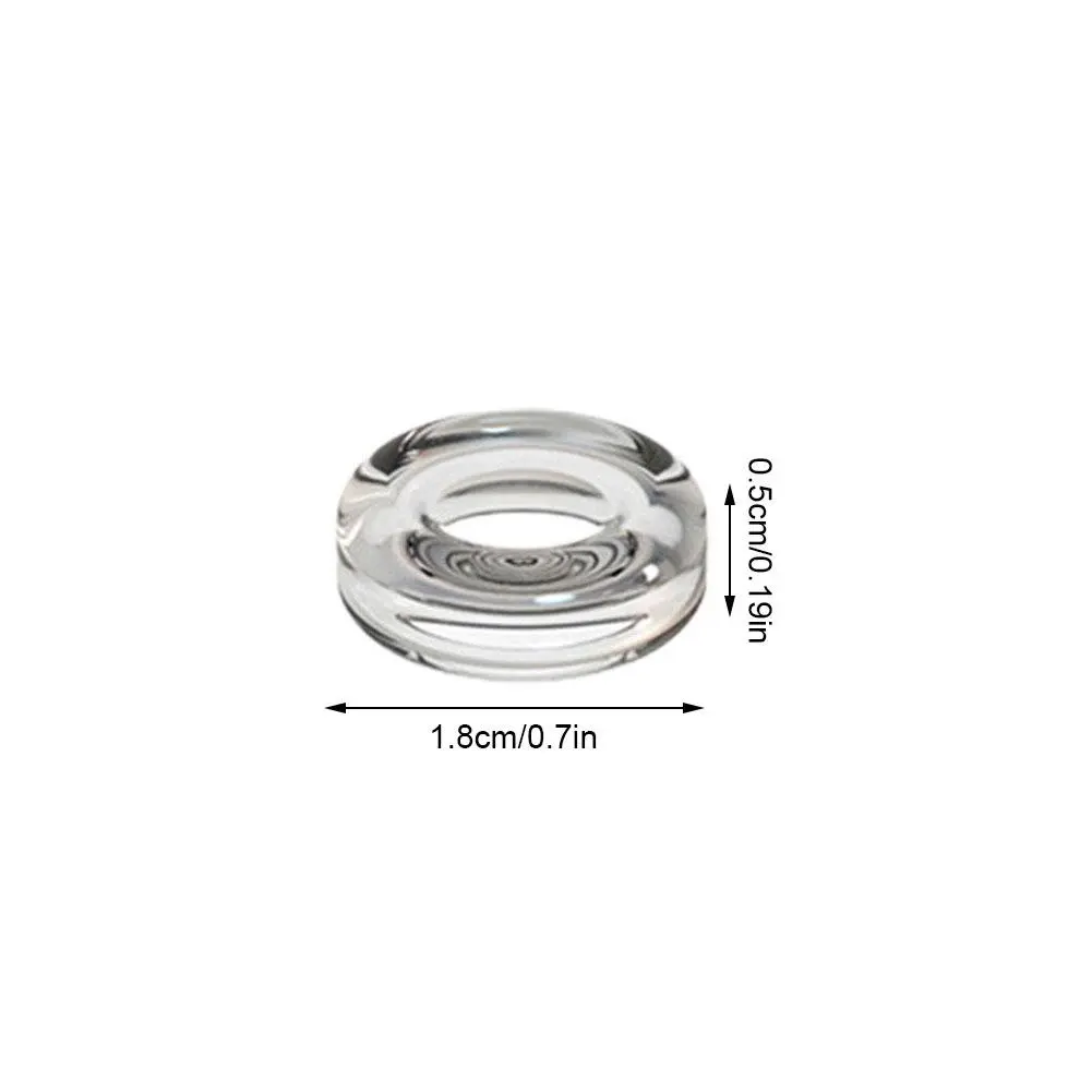 2Pcs Rocker Cap For PlayStation Portal Transparent Liquid Silicone Joystick Analog Cover For PS Portal Handheld Accessories