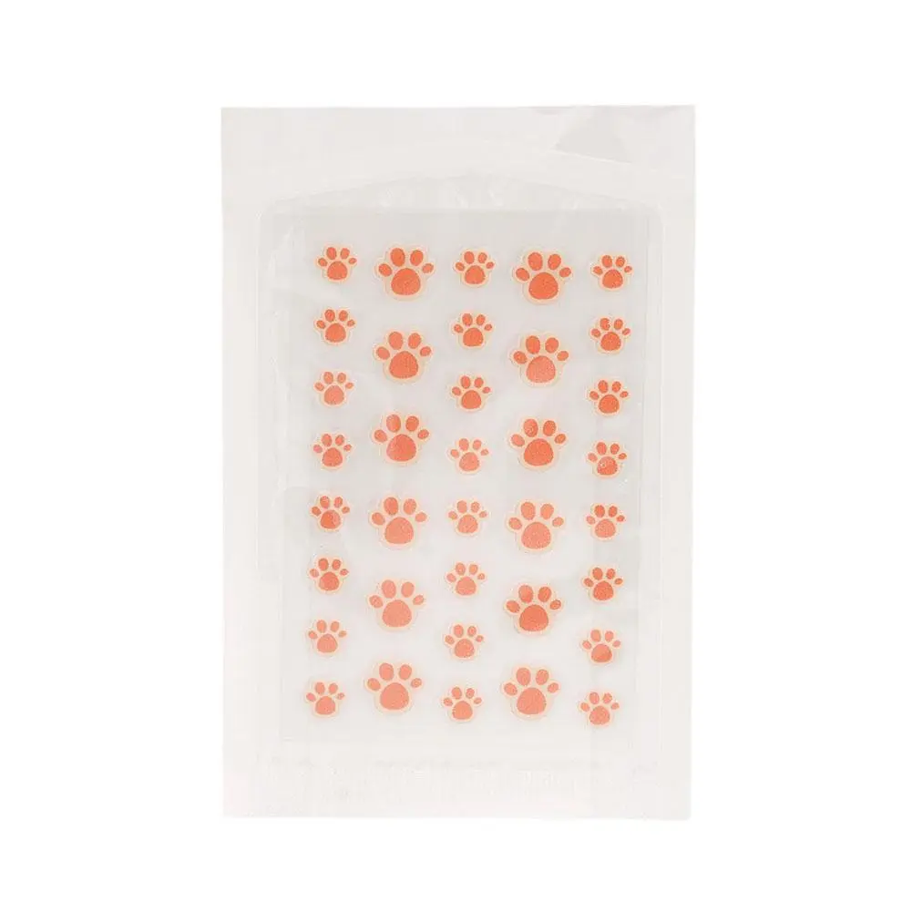 36 Counts Cat Paws Hydrocolloid Acne Pimple Patch Cute Acne Care Cover Patch, Invisible Acne Zit Patches For Face Dots Blemish
