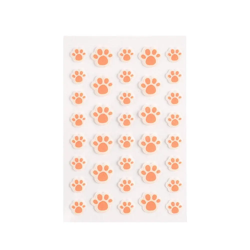 Hydrocolloid Acne Pimple Patch 36 Counts Cute Cat Paws Shaped Acne Absorbing Cover Patch, Invisible For Acne D W3I3