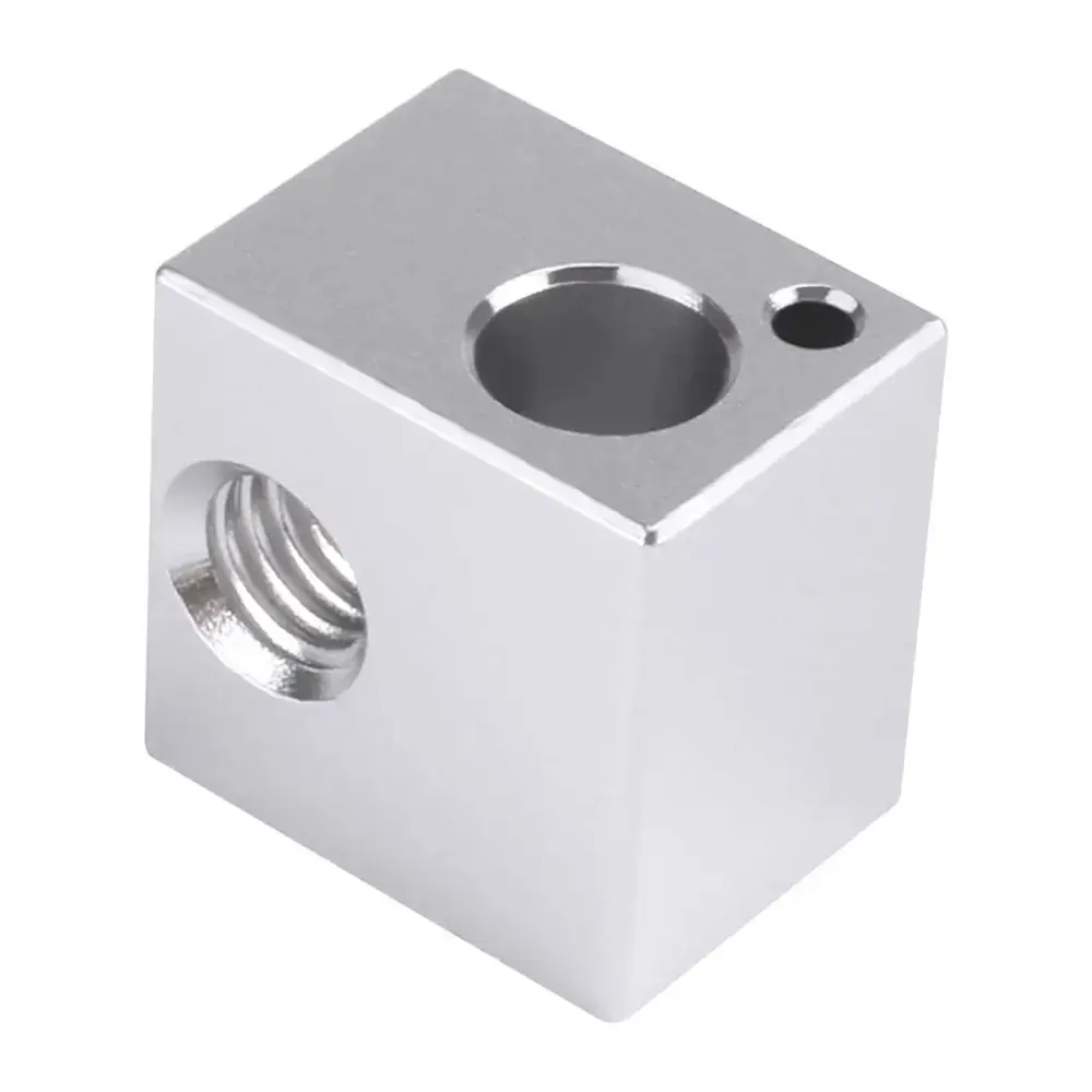 5/10  PCS V5 Heated Block KP3S Hot End Heat Blocks 16*16mm*12mm For V5 J-head Extruder Aluminum HotEnd 3D Printers Parts