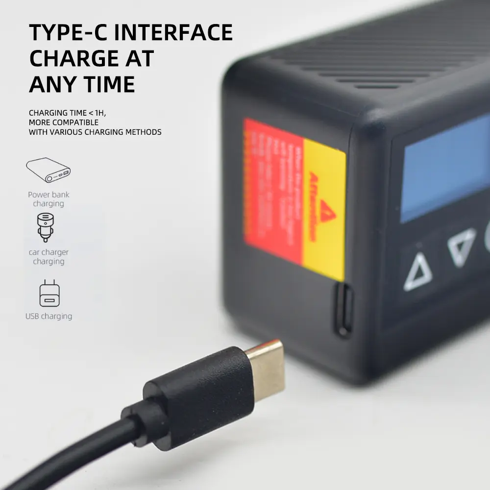 ThinkRider 120 PSI Portable Pocket Bike Electric Air Pump MINI  Tire Inflator For Bicycle Digital Gauge Display