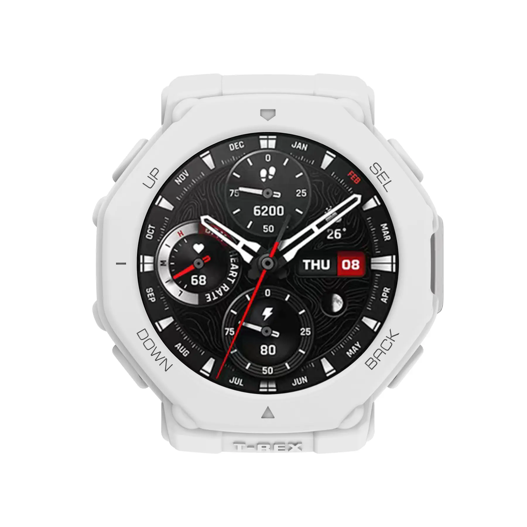 Protector Case+Strap For Huami Amazfit T-REX 3 Silicone Watch Band Protective Shell Cover Sport Bracelet  For Amazfit T-Rex 3