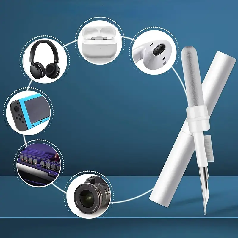 For Apple Airpods 4 Bluetooth Earphone Cleaning Pen Brush Kits Airpods Pro 2 3 Case Brush Headset Cleaners Earbuds Cleaning Tool