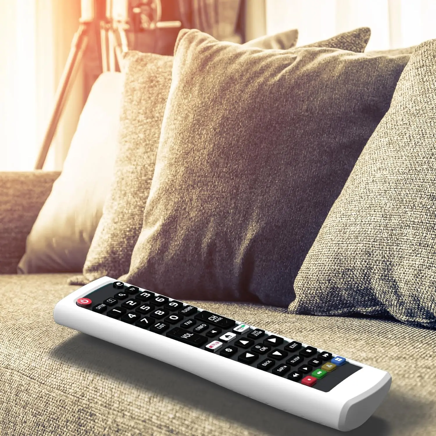 2-pcs Luminous Silicone Remote Cover for LG AKB Series - Durable Anti-skid Protective Cover - Stylish Accessory for TV Recorders
