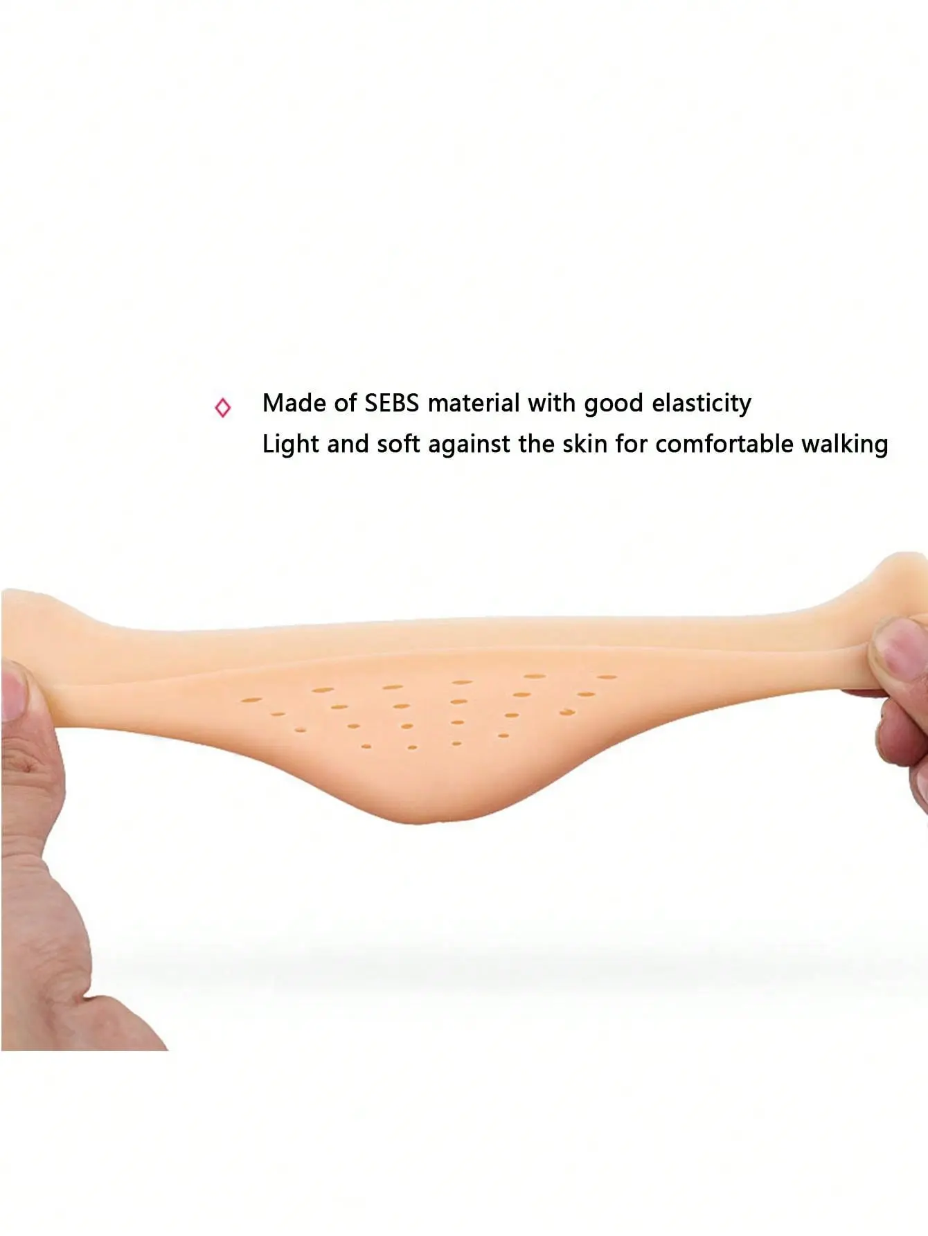 2 Pairs of Toe Protective Covers, Anti-Wear Toe Covers, High Heels, Silicone Toe Anti-Pain, Non-Abrasive Foot Pads, Large and Small Toe Protectors