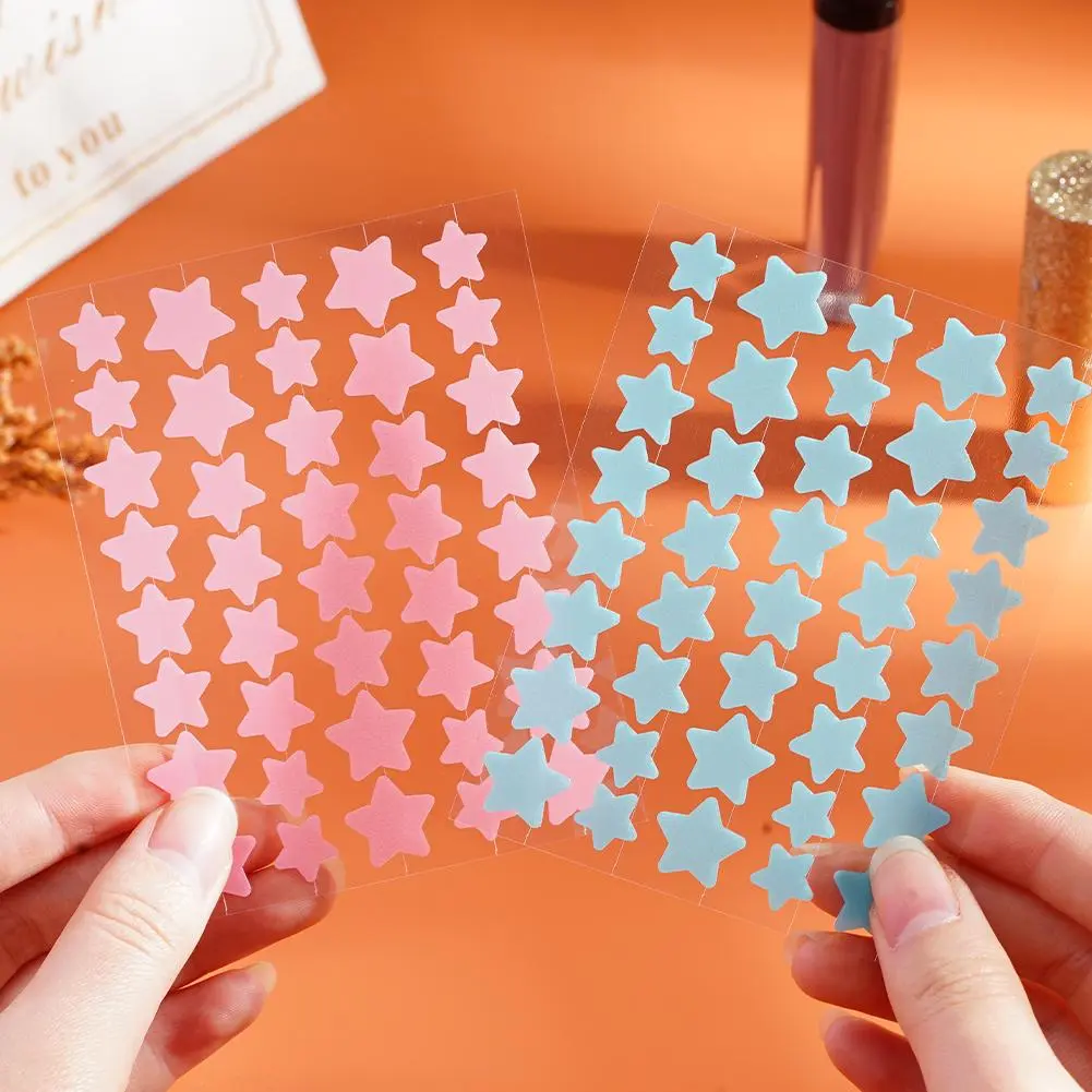 Colorful Star Shaped PE Pimple Patches Acne Cover Invisible Removal Skin Care Stickers Face Spot Concealer Beauty Makeup Tools
