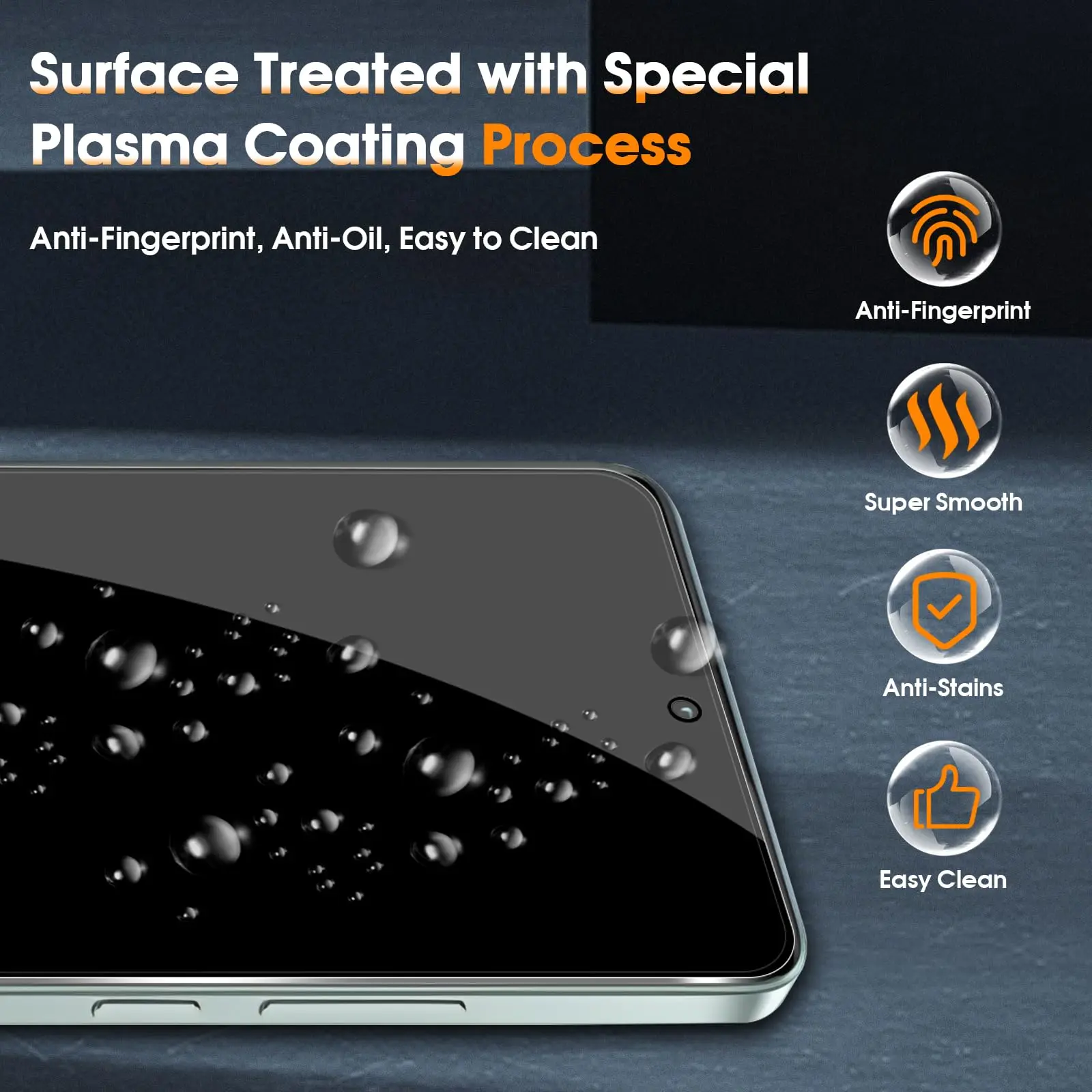Anti Spy Screen Protector For POCO X5 Pro Xiaomi, Tempered Glass 9H Privacy Peep Scratch High Aluminum Case Friendly
